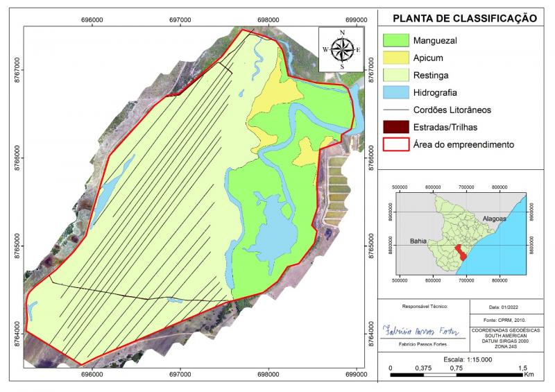 Mapa de vulnerabilidade ambiental