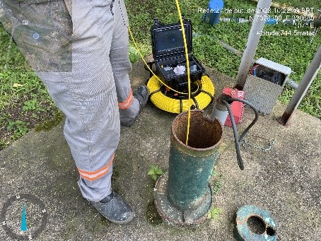 Perfilagem ótica de poço tubular